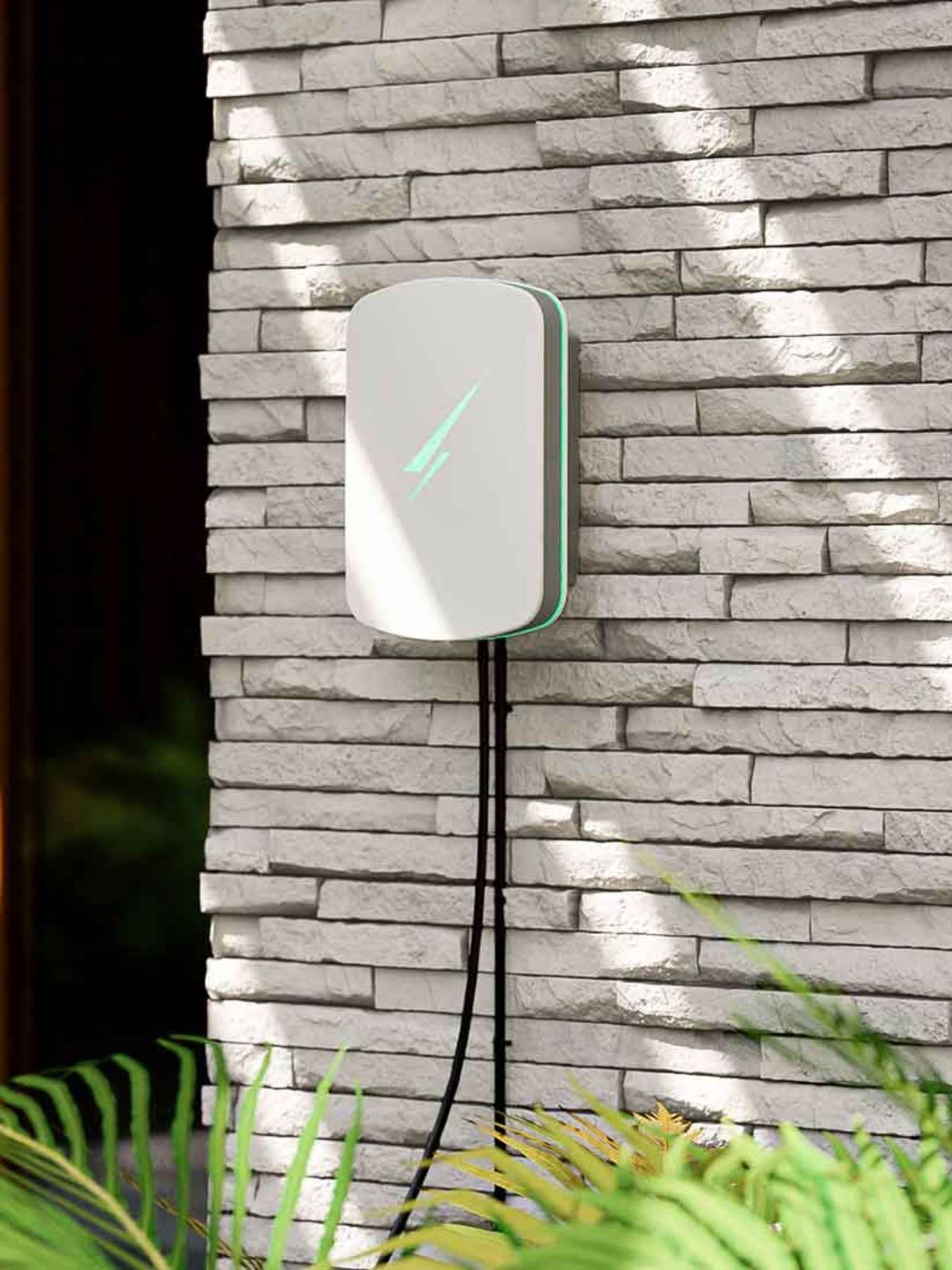 Hypervolt EV charger installed on a driveway in Richmond