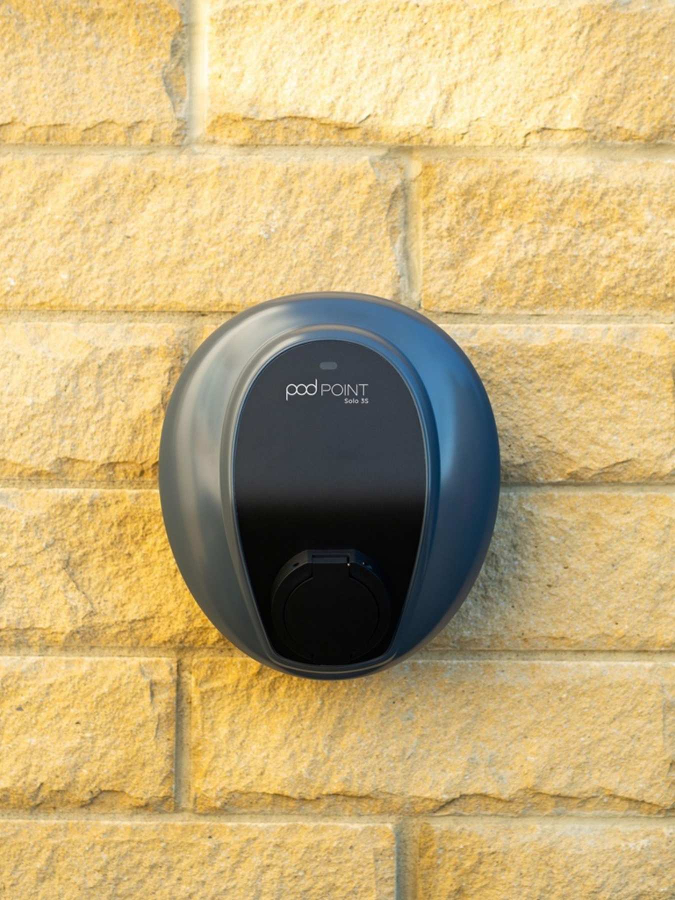 Pod Point EV charger installation at a Richmond property